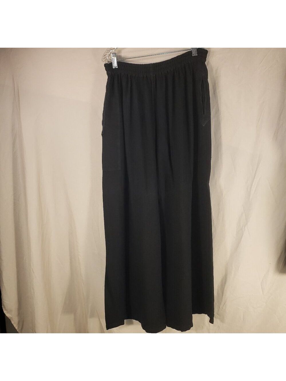 Women's DAIRI Fashion M/L Black Palazzo Pants